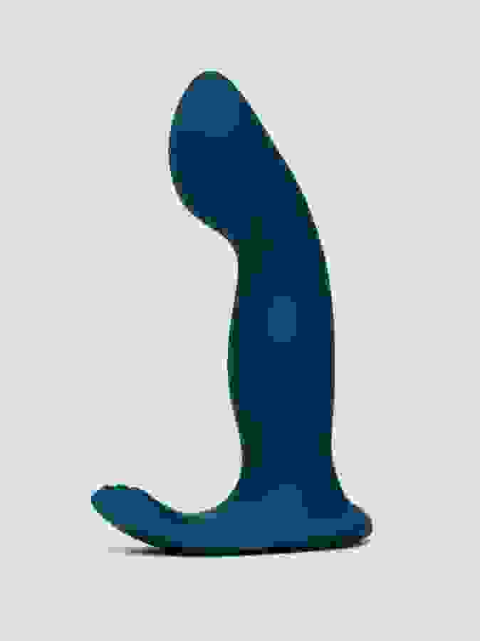 Lovehoney Green Silicone Prostate Vibrator, Green, hi-res
